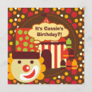 Recherche de clown invitations Éléphant