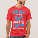 Recherche de baleine heureuse tshirts Océan