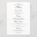 Recherche de antique menus Élégant