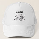 Recherche de lotus casquettes Bleu