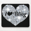 Recherche de diamant tapis souris Bling