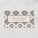 Recherche de décoratif cartes visite Motif