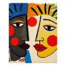 Recherche de portrait abstrait posters Moderne