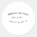 Recherche de maison de plage autocollants Maison du lac