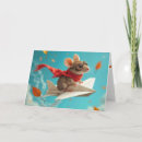 Recherche de avion papier vœux cartes Mignon