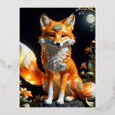 Recherche de renard orange cartes postales Forêt