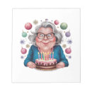 Recherche de anniversaire grand mère blocsnotes Humour en vieillissant