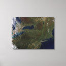 Recherche de le canada impressions sur toile Vue de l'espace