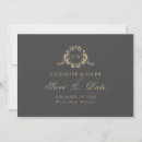 Recherche de baroque horizontales 13x18 invitations Monogramme