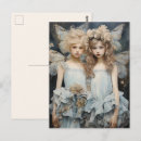 Recherche de fée bleue cartes postales Toute personne