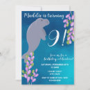 Recherche de manatee invitations Fête d'anniversaire