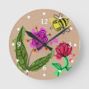 Recherche de fleurs peintes horloges Pour tous