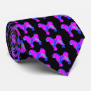 Recherche de chien cravates Silhouette