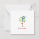 Recherche de original unique vœux cartes Tropical