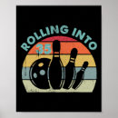 Recherche de boules de bowling posters Joueur de quilles