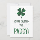 Recherche de paddy de st invitations Fête