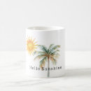 Recherche de lumière du soleil mugs bouteilles Plage