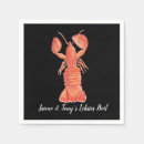 Recherche de fruits de mer serviettes Homard