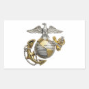 Recherche de globe rectangles autocollants Globe et ancre d'aigle