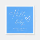 Recherche de bébé bienvenu serviettes Bleu