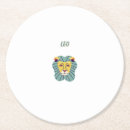 Recherche de signe du zodiaque dessous de verres Lion