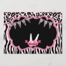 Recherche de copie zèbre vœux cartes Rose