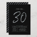 Recherche de surprise 30ans anniversaire invitations Argent