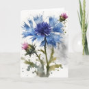 Recherche de les bleuets vœux cartes Floral