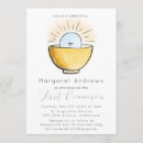 Recherche de première moderne petite communion invitations Religieuse