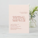 Recherche de neutral bridal shower invitations Moderne