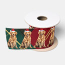Recherche de golden retriever rubans Noël