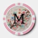 Recherche de pastel jetons poker Fleurs