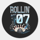 Recherche de bowling drôle autocollants Cuire