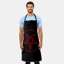 Recherche de satan tabliers Rouge