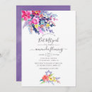 Recherche de orange bar bat mitzvah invitations Floral