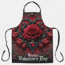 Recherche de saint valentin tabliers Rouge