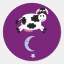 Recherche de vache pourpre autocollants Animaux