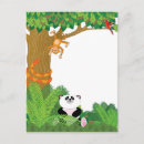 Recherche de oiseau perroquet cartes postales Illustration