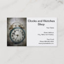 Recherche de horloges cartes visite Magasin