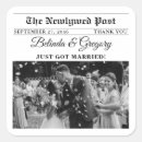 Recherche de papier journal autocollants Moderne