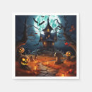 Recherche de zombie serviettes Citrouille