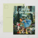 Recherche de chien vintage vœux cartes Fille