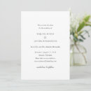 Recherche de classic wedding save the dates Pour elle