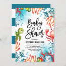 Recherche de crab baby shower invitations Océan