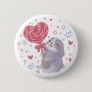Recherche de saint valentin badges Rose