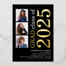 Recherche de gold foil graduation invitations Diplôme