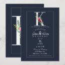 Recherche de lettre k invitations Minimaliste