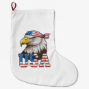 Recherche de les etats unis chaussette de noël Patriotique