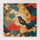 Recherche de oiseaux vintages puzzles Arbre