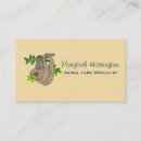 Recherche de paresseux cartes visite Animal